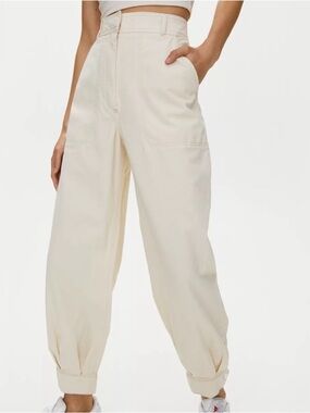 Aritzia Wilfred Free Linen Malina Pant Size 6